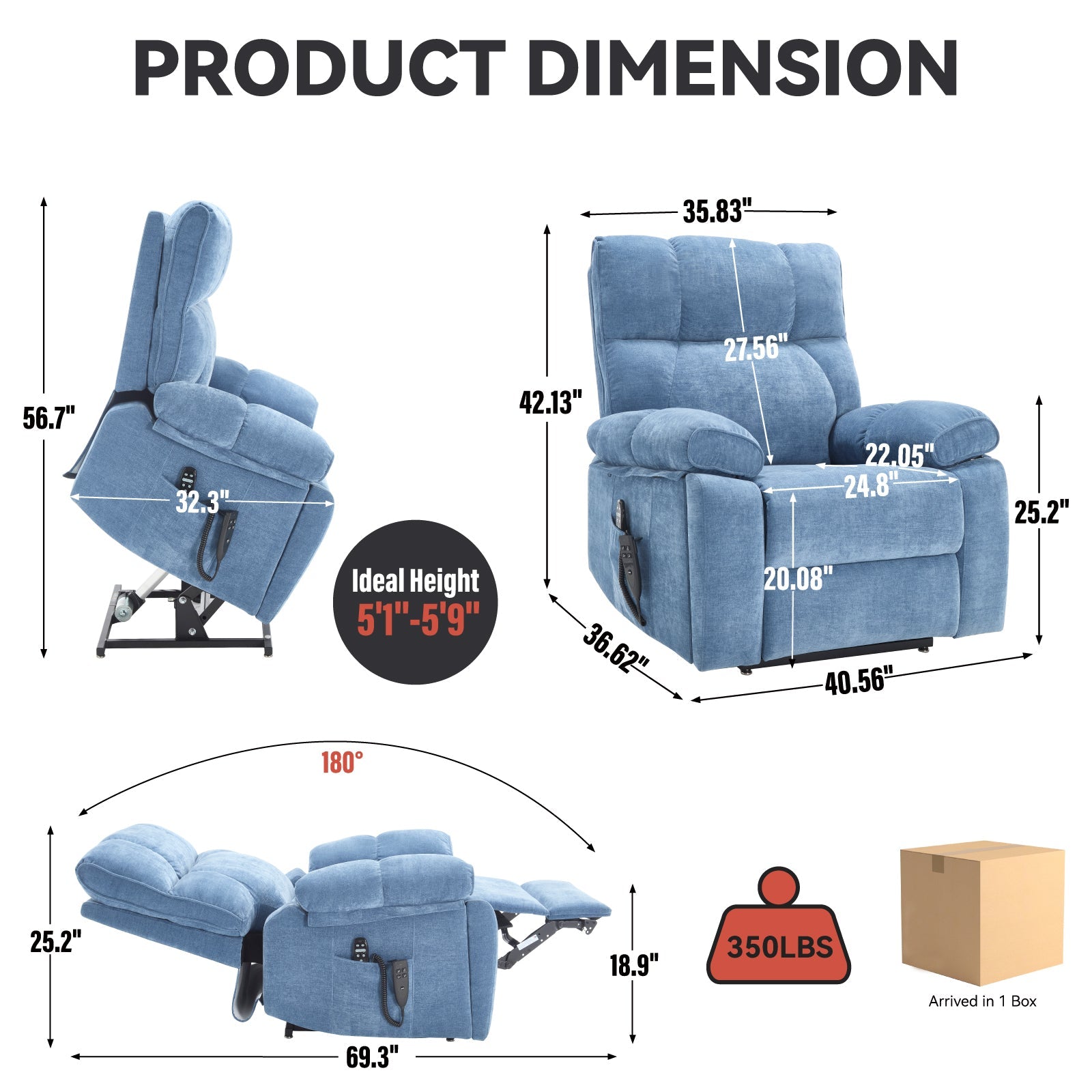 Power Lift Recliner - Comfort Support Collection