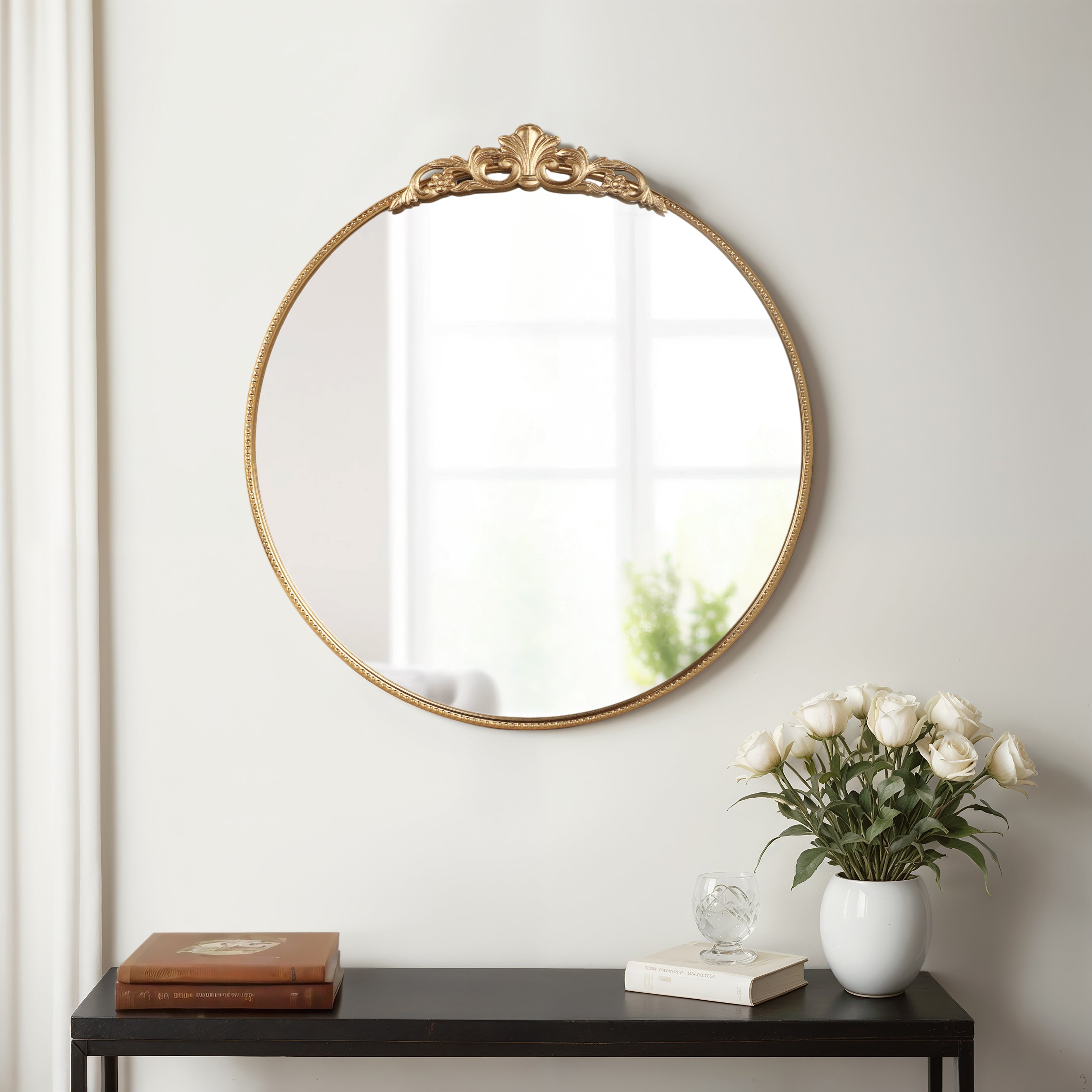 HRH Oval Wall Mirror