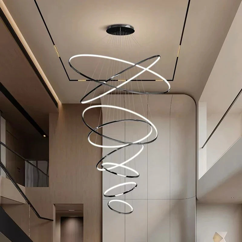 Pendant Light Stair Chandelier - Luxury Lighting Collection