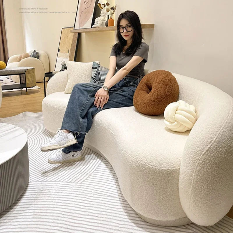 Relaxing Multifunctional Living Room Sofas Luxury Recliner Modern Lazy Accent Sofas Lounge Floor Divano Lounge Suite Furniture