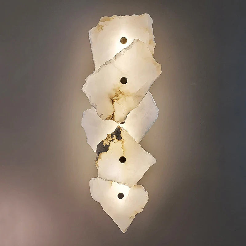 Natural Marble LED Wall Decor Light