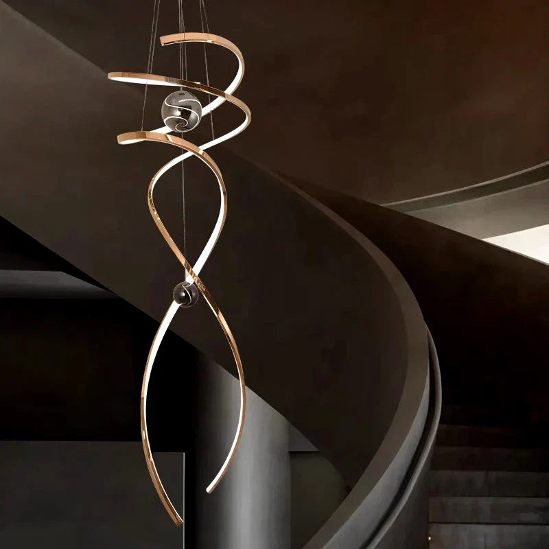 DecorBites™ LED Staircase Chandelier Pendant Light Indoor Lighting